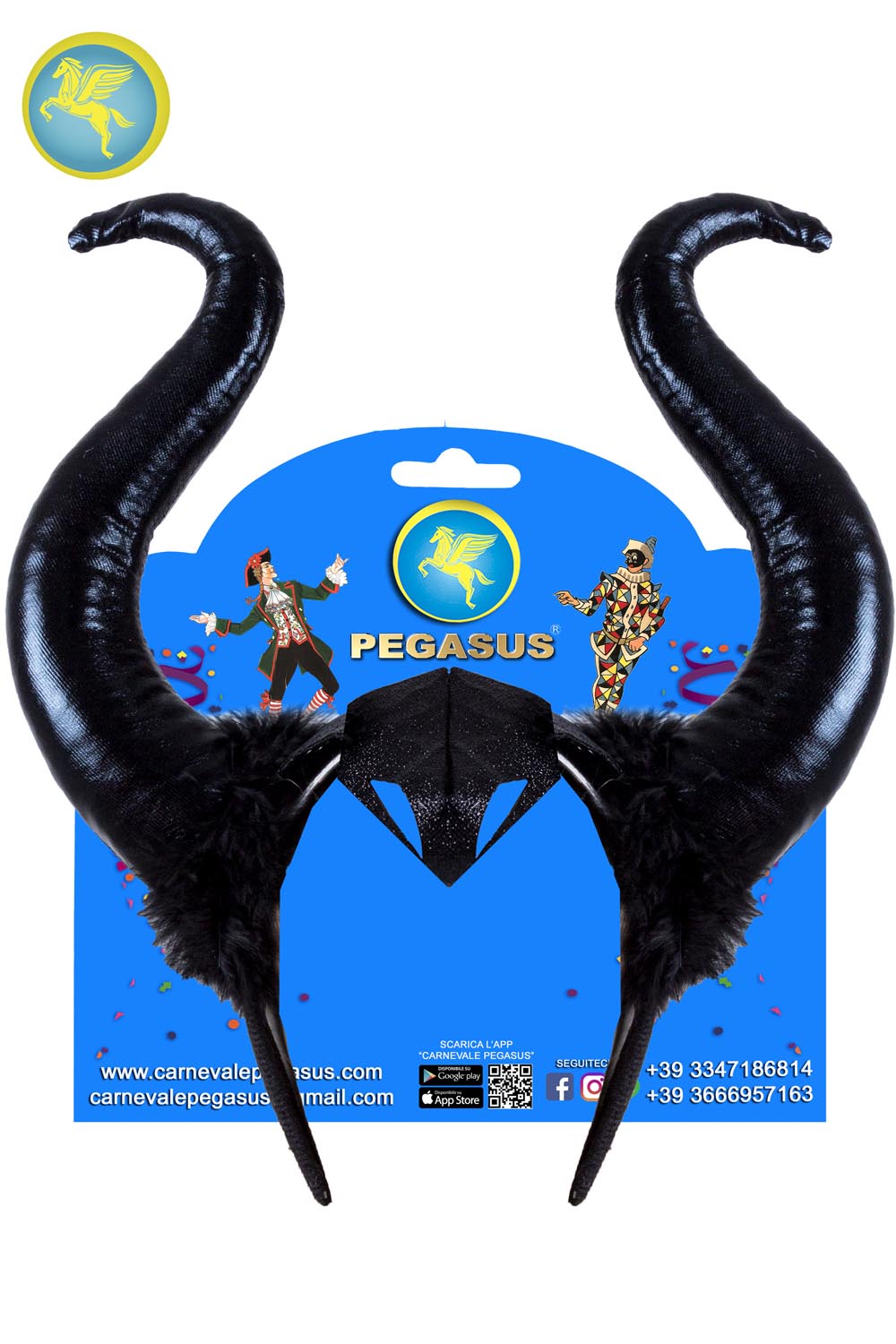 CERCHIETTO FRONTINO STREGA CATTIVA 